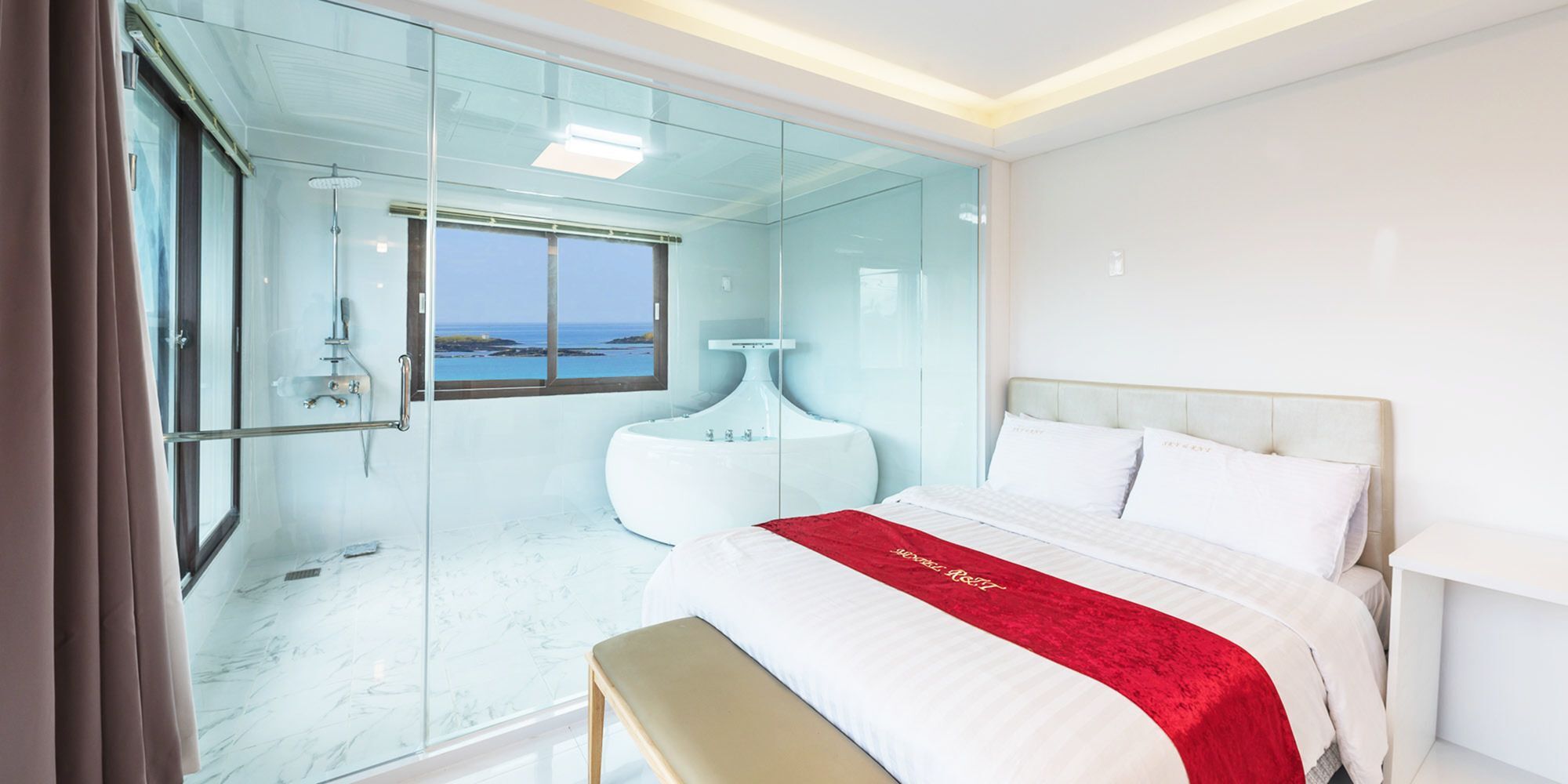 Castle Pool Resort Jeju Exterior foto